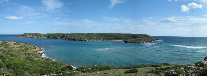 angeltourenmenorca.de Bootstouren auf Isla Colom Menorca