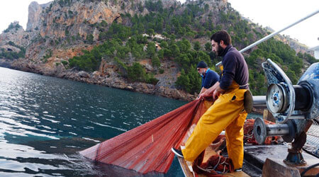 Fischer für einen tag mit Angeltouren Menorca